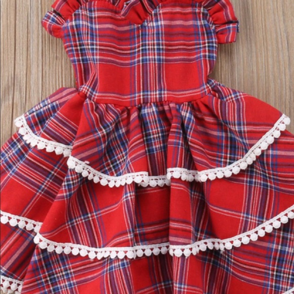•HP! LAST 1! | NWT | Princess Plaid Layered Dress - Picture 6 of 7